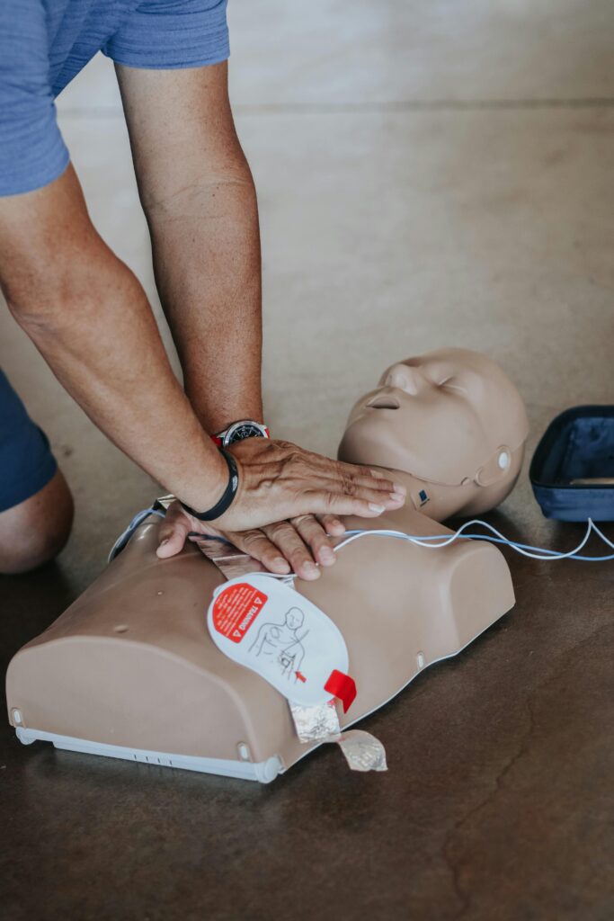 BLS AED training